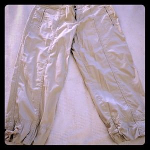 Size 12 Sonoma cinch tie cropped pants